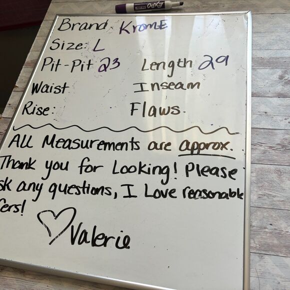 Krome Anarchy Crew Men's Pullover Goth Sweater Size L - Picture 12 of 12